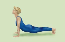 Yoga CANE IN AVANTI